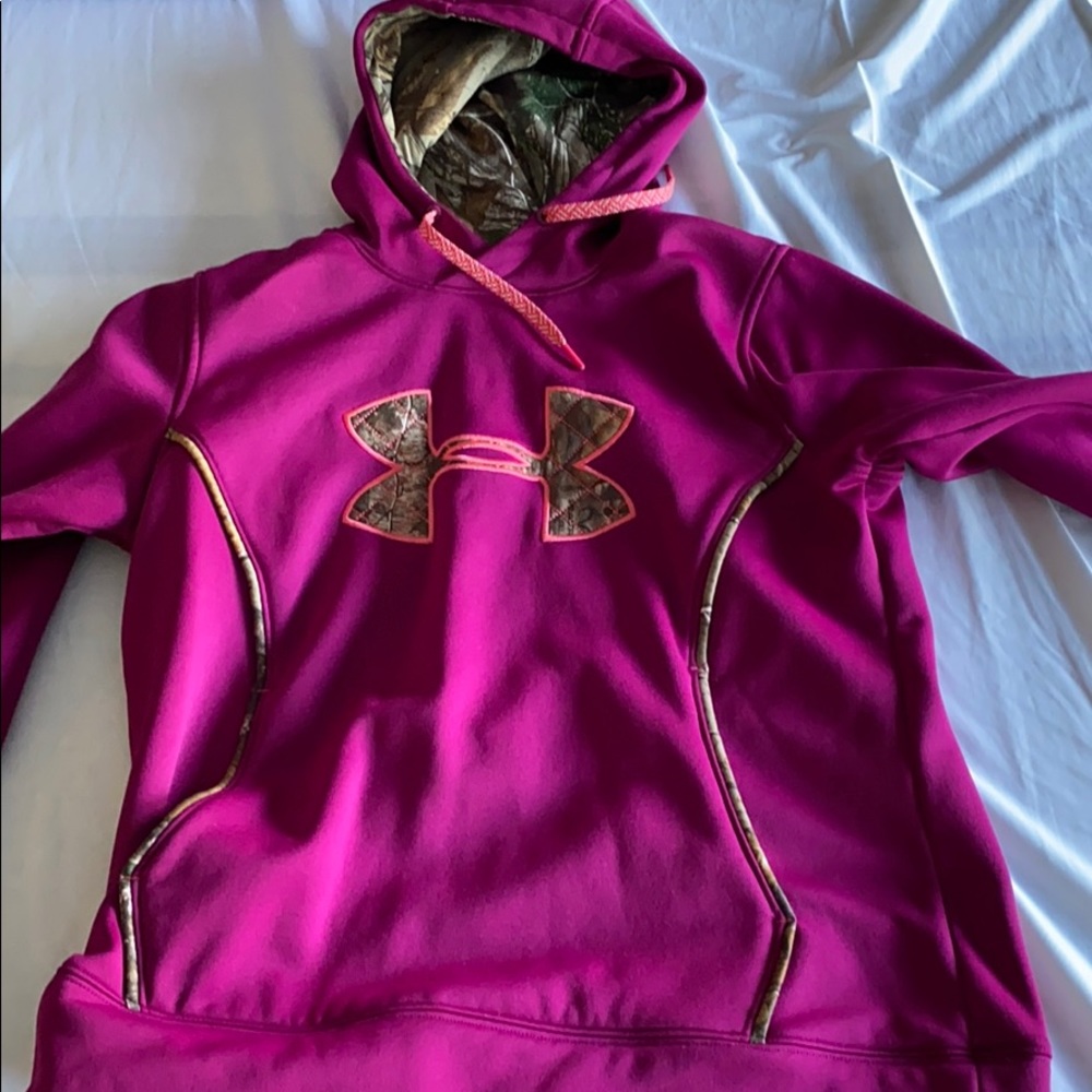 Under Armour camo hoodie